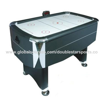 China Fashionable Mdf Indoor Air Hockey Tables With Electronic Fan