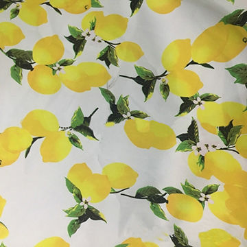 lemon chiffon fabric
