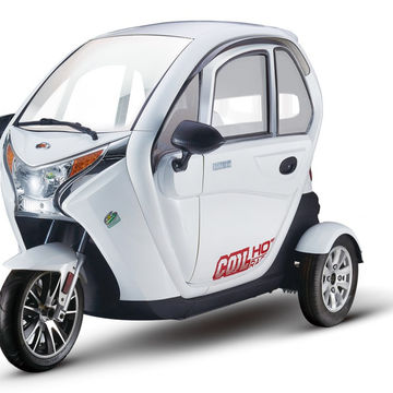 China EEC COC Enclosed Electric Tricycles Three Wheel Electric ...