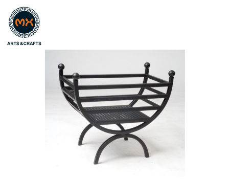 China Fireplace Log Holder Wrought Iron Indoor From Ningbo