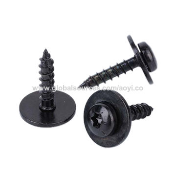 pan head screw with washer