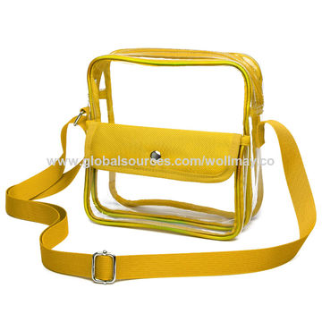 pvc sling bag