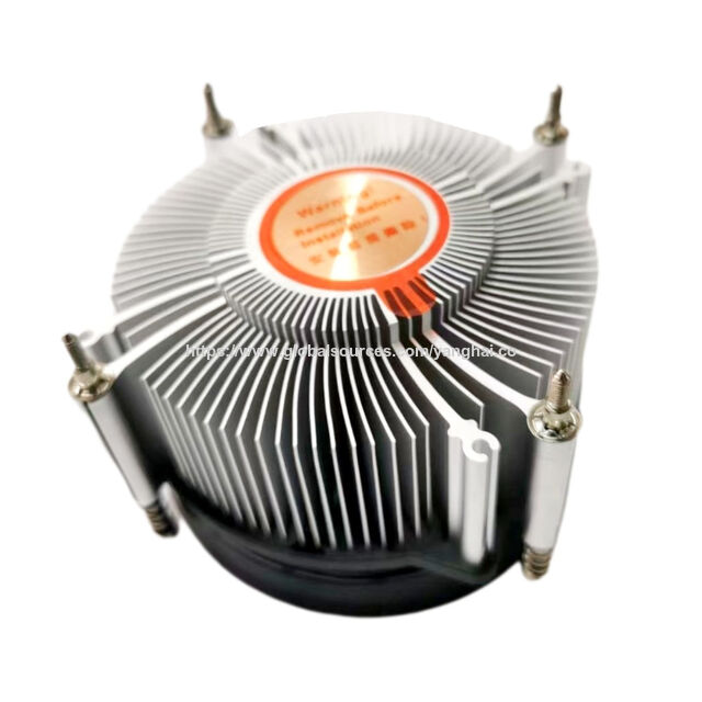 China Copper Cpu cooler radiator fan for intel cpu socket lga775 ...