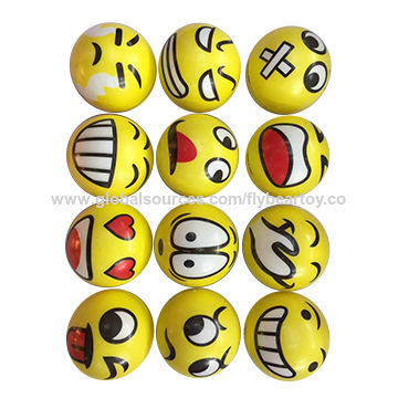 China Emoji Pu Foam Ball Stress Relief Squeeze Stretchy Toy On Global Sources Emoji Pu Ball Stress Ball Stretchy Toy