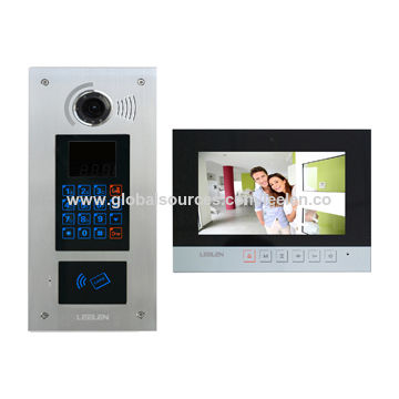 Multi Apartments Video Intercom System With Maximum 9999 China Multi Apartments Video Intercom System With Maximum 9999 Capacity