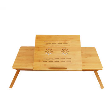 China Multifunctional Foldable Portable, Wooden Foldable Laptop Table