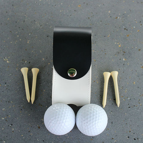 China Caso durable del almacenamiento del bolso de la bolsa de las pelotas  de golf del bolso del paquete de la cintura del golfista del cuero de la PU  y de la