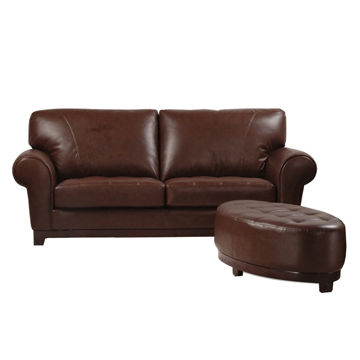 Leather Sofa With Ottoman Combination Of Chaise Loveseat And Leather Sofa Hong Kong Sar