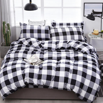 China 3d Satin Bed Sheet Bedding Set, Black Queen Size Satin Bed Sheets