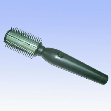 hair straightener brush battery operated