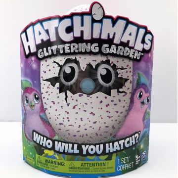 pink and purple hatchimal