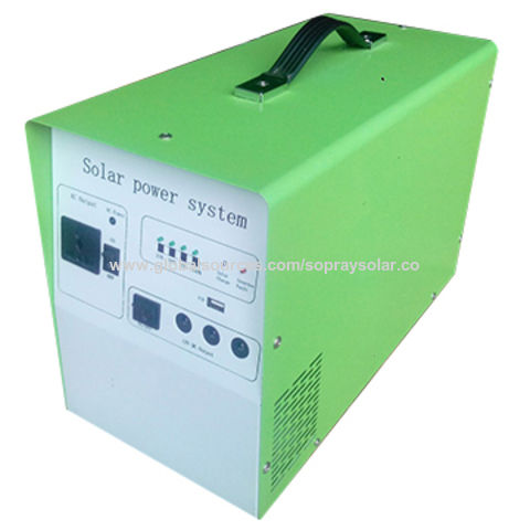 China 300w Acdc Portable Solar Home System Kits For Light