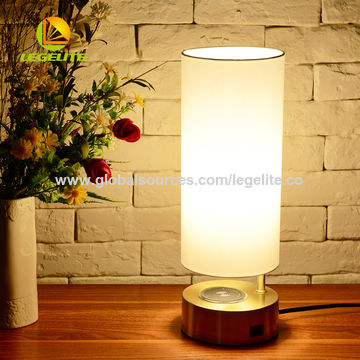 touch bedside lamp with usb port