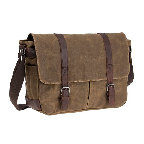 canvas shoulder bags for men