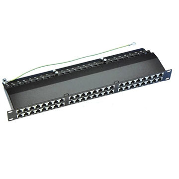 48 port patch panel wall mount