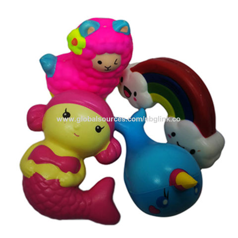 rainbow squishy toy