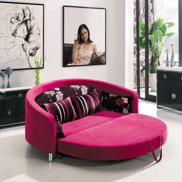 Round Sofa Bed Ls 090a Global Sources, Round Sofa Bed