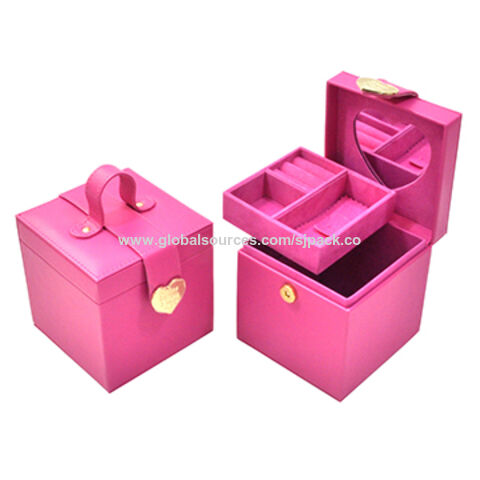 travel jewelry case with lock