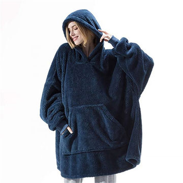 hoodie blanket sherpa