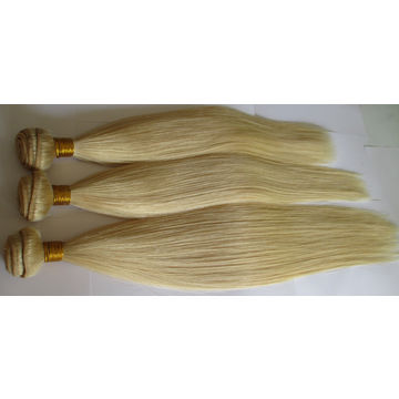 China Wholesale Cheap 613 Blonde Hair Weft Silky From Qingdao