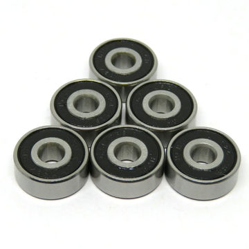 10 Pcs 3x10x4 mm Rubber Ball Bearing Bearings YELLOW 3 10 4 623RS 623-2RS