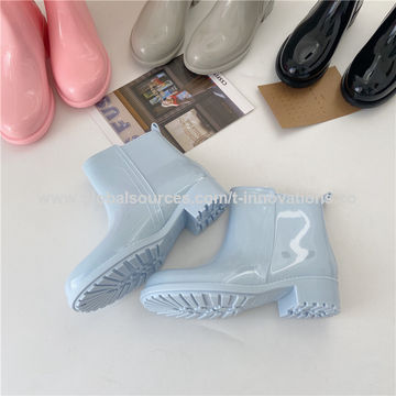 China El jardín plástico de las botas de la lluvia de las mujeres calza a  la muchacha Gumboots para las mujeres encendido Global Sources,Zapatos del  jardín,Botas del tobillo,Bota de goma