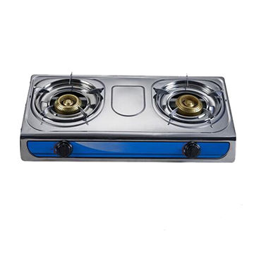 Hot Selling 2 Burner Portable Indoor Table Top Stainless Steel Gas