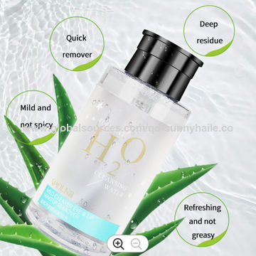makeup remover micellar water