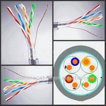 CAT5E UTP Solid White LAN Network ETHERNET Cable RJ45 Bulk Wire CAT5