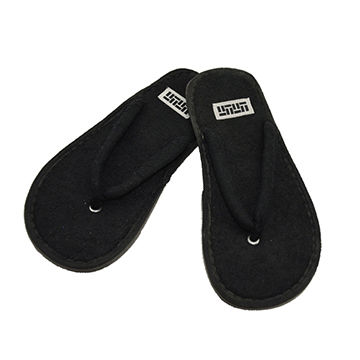 terry cloth thong slippers