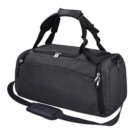 men's gym duffle bag with shoe compartment