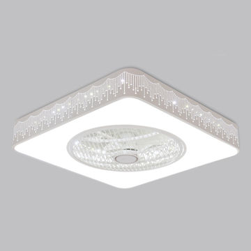 China Led Ceiling Light With Cool Fan Ceiling And Canopy
