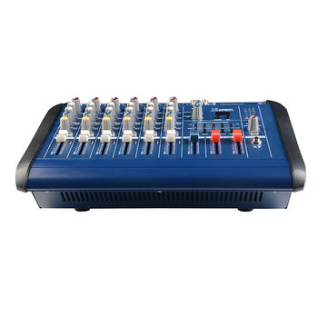 China 8 10 12 channel professional sound audio mixer digital console ...