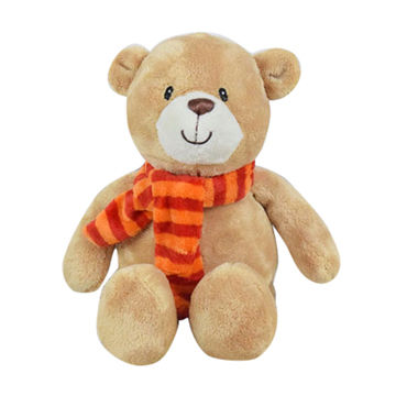 teddy bear with scarf