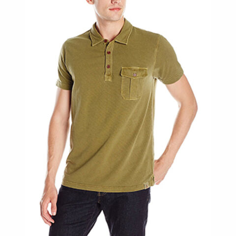 men's polo shirts with chest pocket