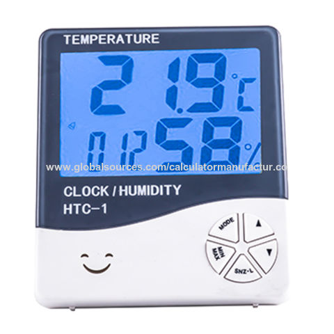 digital indoor thermometer with hygrometer