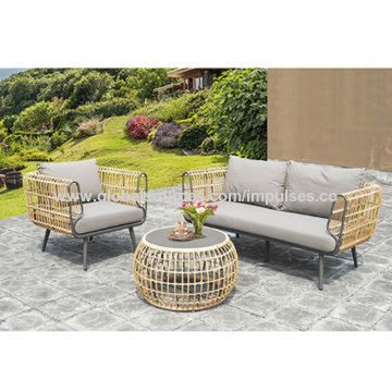 Bali Sofa Sets Outdoor Furniture With, Aluminum Frame Wicker Outdoor Furniture