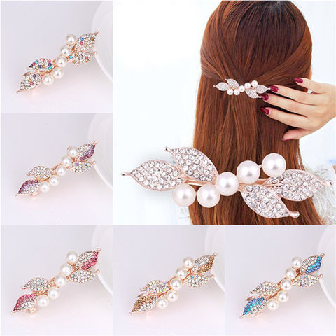 bling hair barrettes