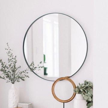 60cm Mirror Metal Thin Frame, Decorative Round Wall Mirrors Suppliers
