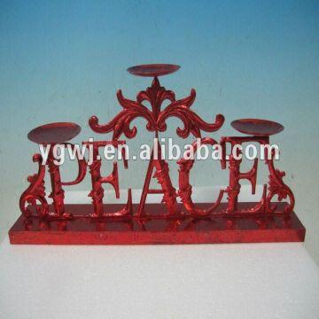 Christmas Candle Holder Peace Sign Global Sources Christmas Candle Holder Peace Sign China