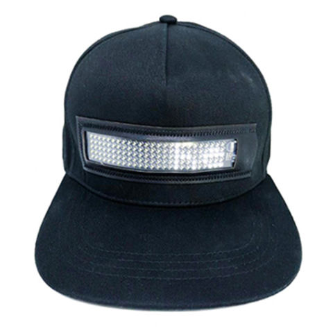 led baseball cap light
