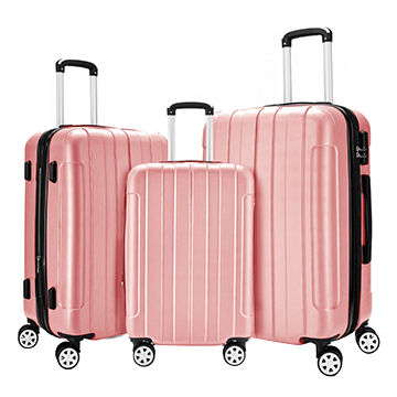 suitcase and bag set