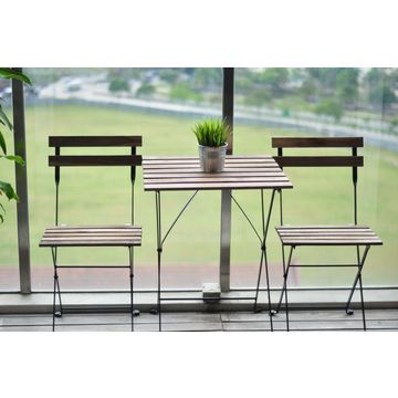 Vietnam Outdoor Patio Furniture From Hanoi Trading Company Nk Vietnam 3 Piece Foldable Outdoor Patio Furniture Bistro Style Table And Chair Set