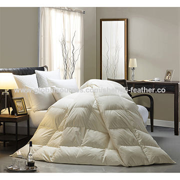 China Bedding Set Ice Cream Cotton Cover White Goose From Hangzhou