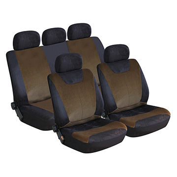 China Car Seat Cover 9pcs Set Suede Fabric And Dense Velvet Well China Car Seat Cover 9pcs Set Suede