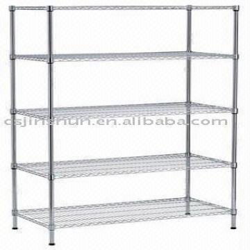5 Layer Heavy Duty Display Stand Shelf Shelving Wire China 5 Layer Heavy Duty Display Stand Shelf Shelving Wire