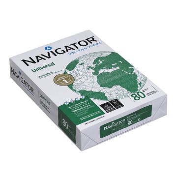 Navigator Universal White Copy Paper A4 75gsm 2 Boxes 10 Reams 5000 Sheets