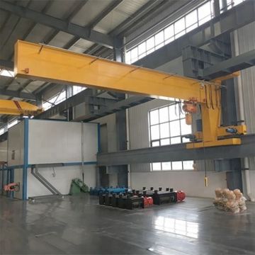 Wall Mounted Fixed 180 Degree Traveling Jib Crane 5m For