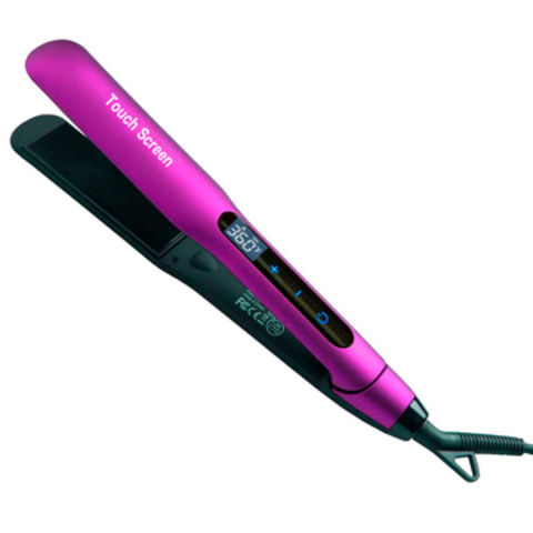 China Purple Ceramic Ionic Hair Straightener On Global Sources