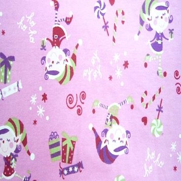 cotton interlock print fabric